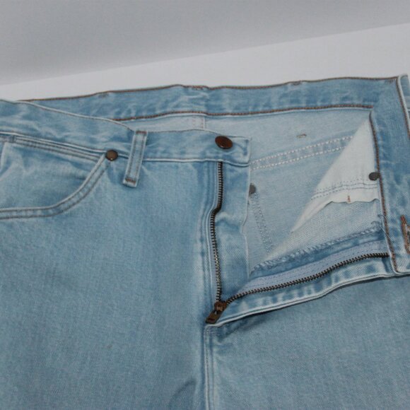 Wrangler White Washed Jeans Bootcut Men's 30x34 - Picture 7 of 14
